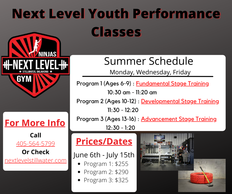 Next Level Youth Performance Classes